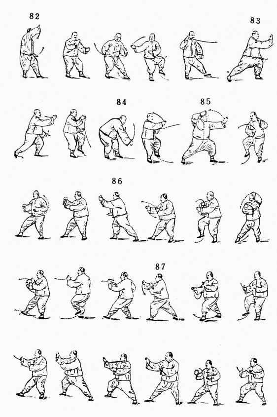 หยาง ชุดมวยช้า ท่าที่ 13