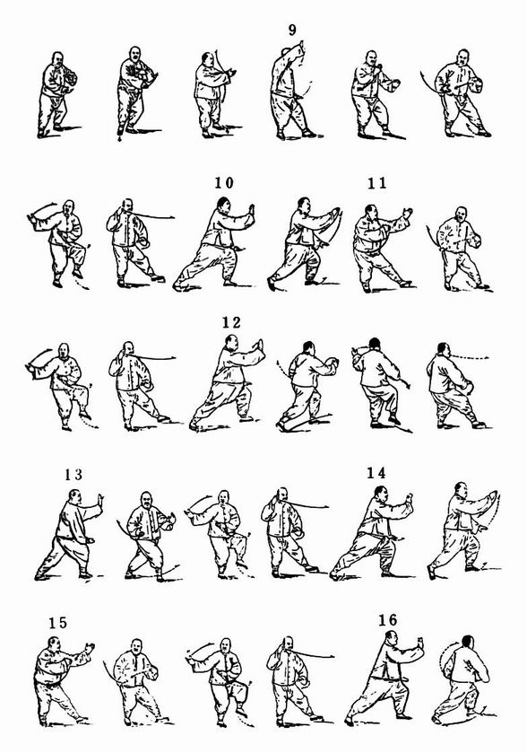 หยาง ชุดมวยช้า ท่าที่ 2