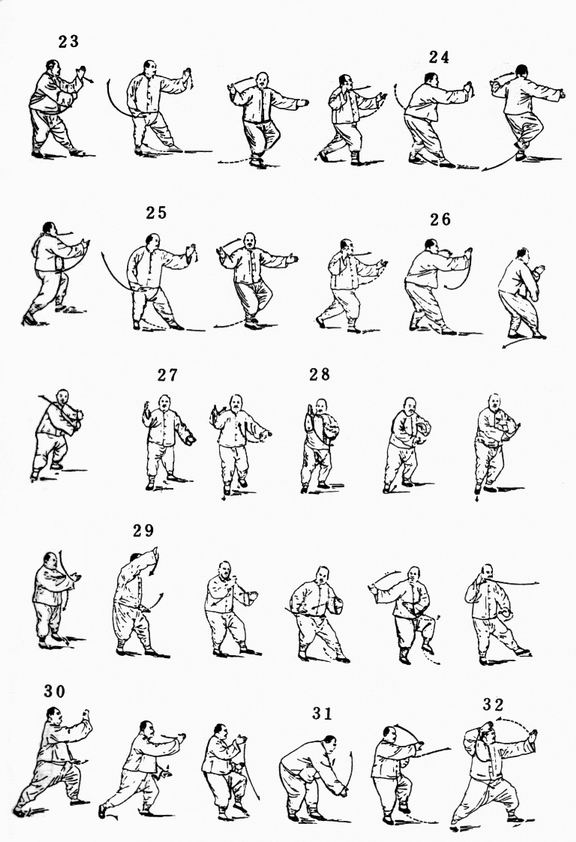 หยาง ชุดมวยช้า ท่าที่ 4