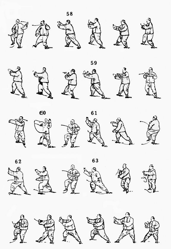 หยาง ชุดมวยช้า ท่าที่ 9